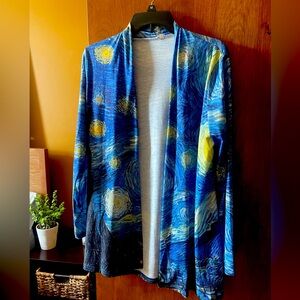 ✨Starry night✨ cardigan NWOT